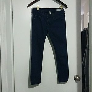 Rag and bone capri skinny jeans